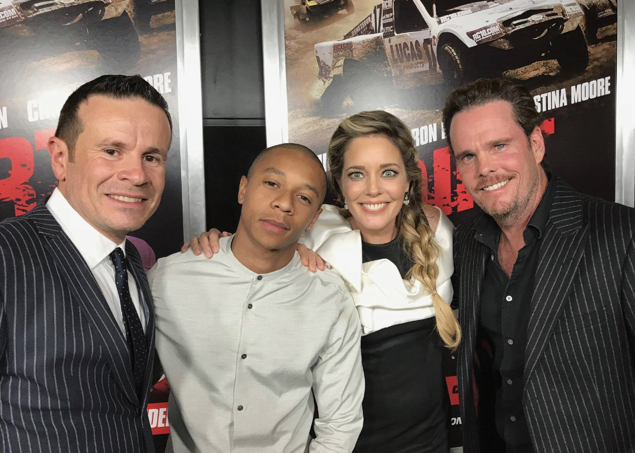 Dirt premiere with cast